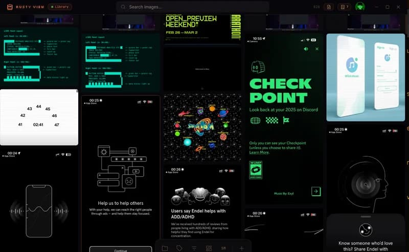 RustyView screenshot